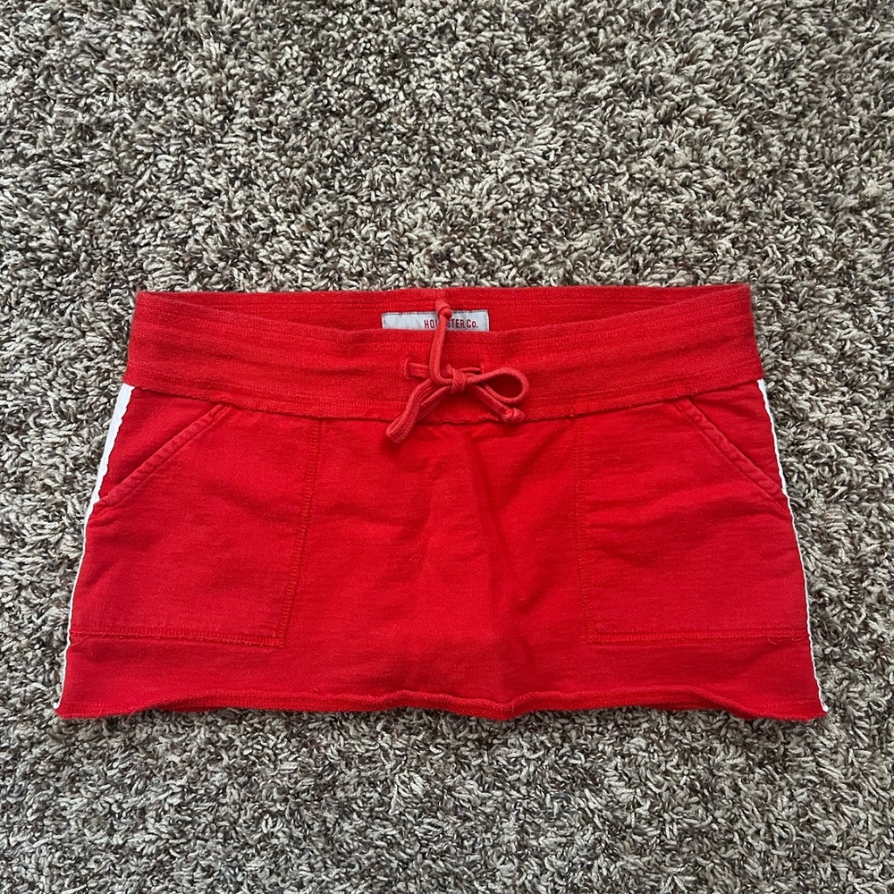 Y2K - Hollister Co. | Vintage Red Mini Skort | Size: XS